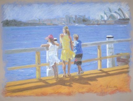 Children at McMahons Point - Sydney