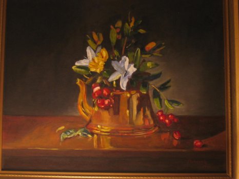 Copper Kettle Still Life